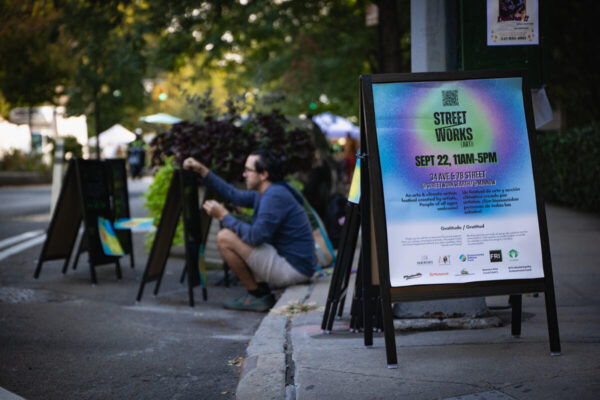 "Street Work Earth," a free street arts & climate action festival Photo by Stefano Dozza